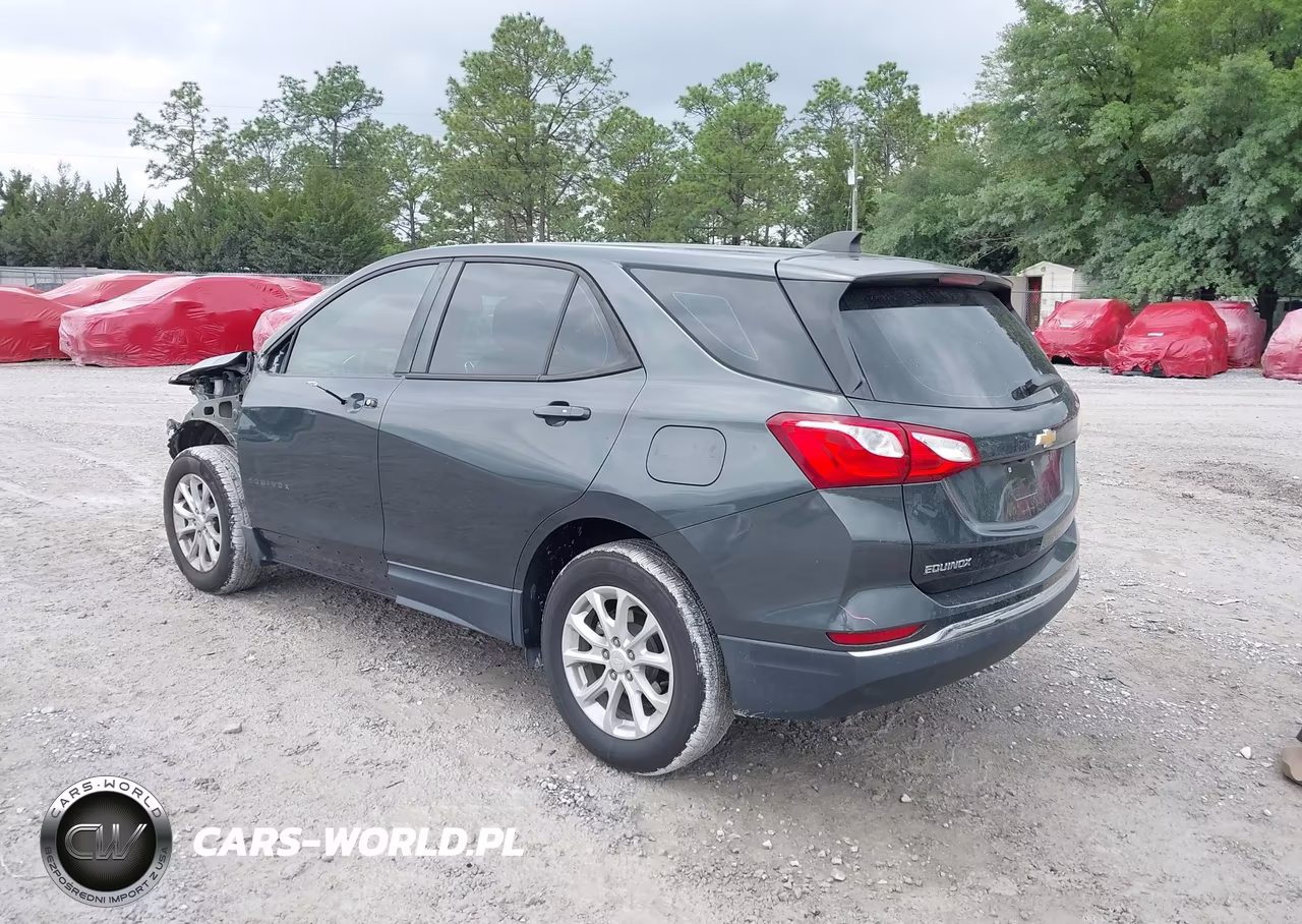 2018 Chevrolet Equinox Ls VIN:3GNAXHEV1JS550294 - 3