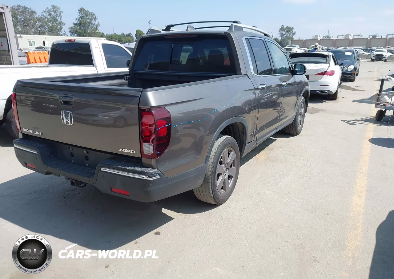2020 Honda Ridgeline Rtl-E VIN:5FPYK3F70LB009166 - 4