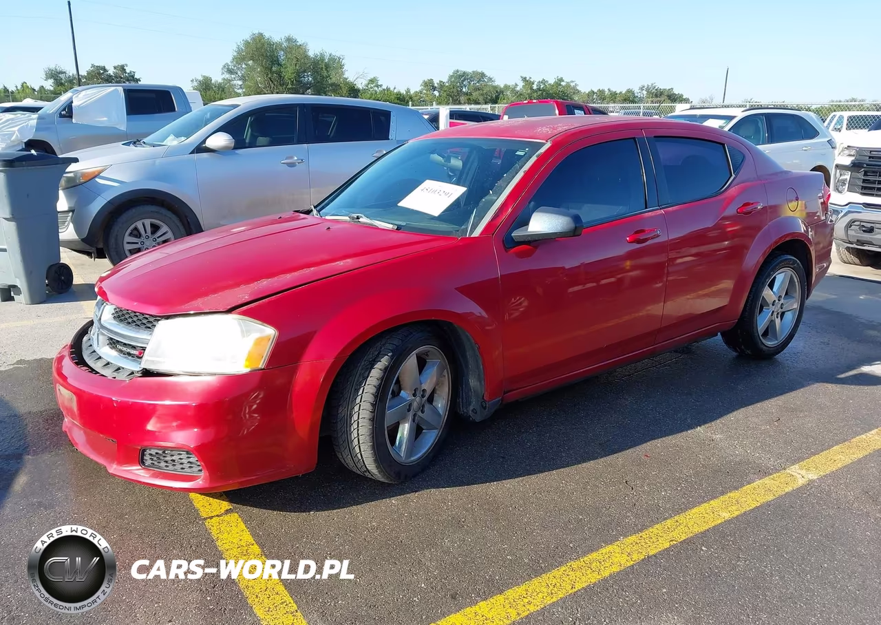 2013 Dodge Avenger Se VIN:1C3CDZABXDN770886 - 2