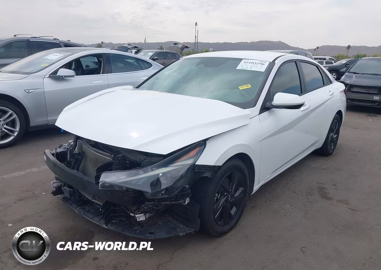 2022 Hyundai Elantra Sel VIN:5NPLS4AG3NH062576 - 2