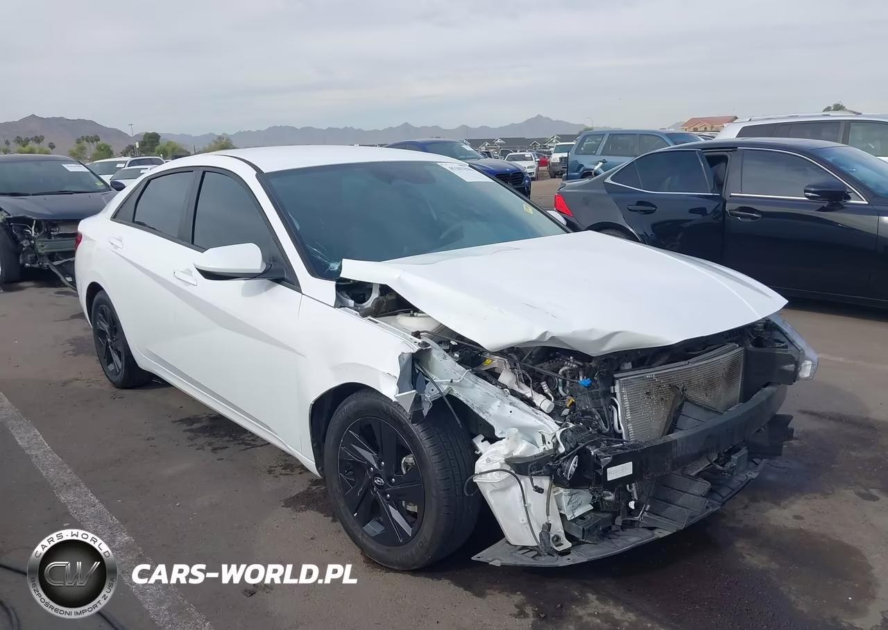 2022 Hyundai Elantra Sel VIN:5NPLS4AG3NH062576 - 6