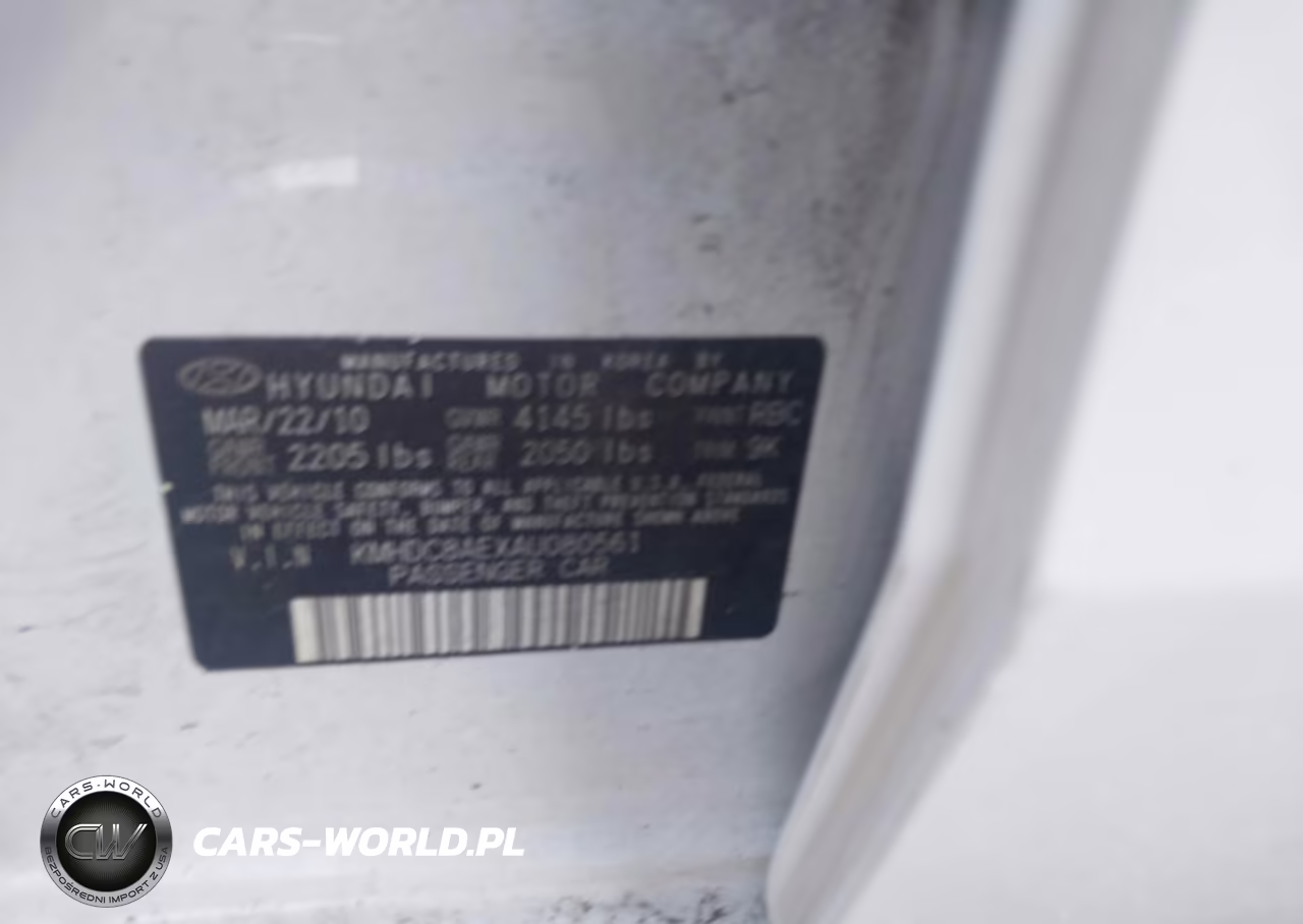 2010 Hyundai Elantra Touring Gls VIN:KMHDC8AEXAU080561 - 9