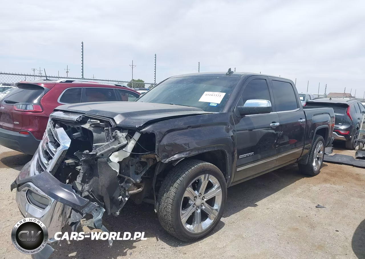 2016 GMC Sierra 1500 Slt VIN:3GTP1NEC1GG146344 - 2