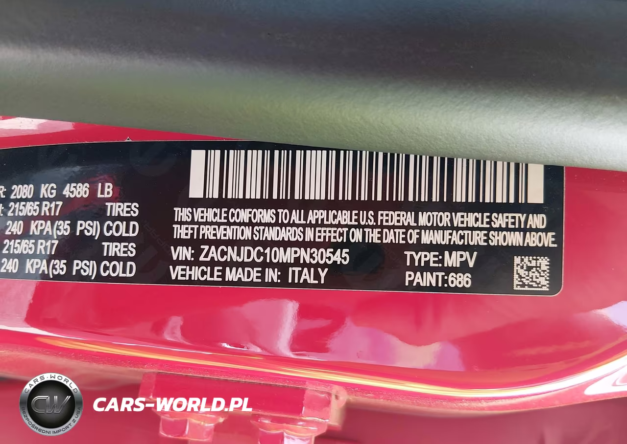 2021 Jeep Renegade Trailhawk 4X4 VIN:ZACNJDC10MPN30545 - 9