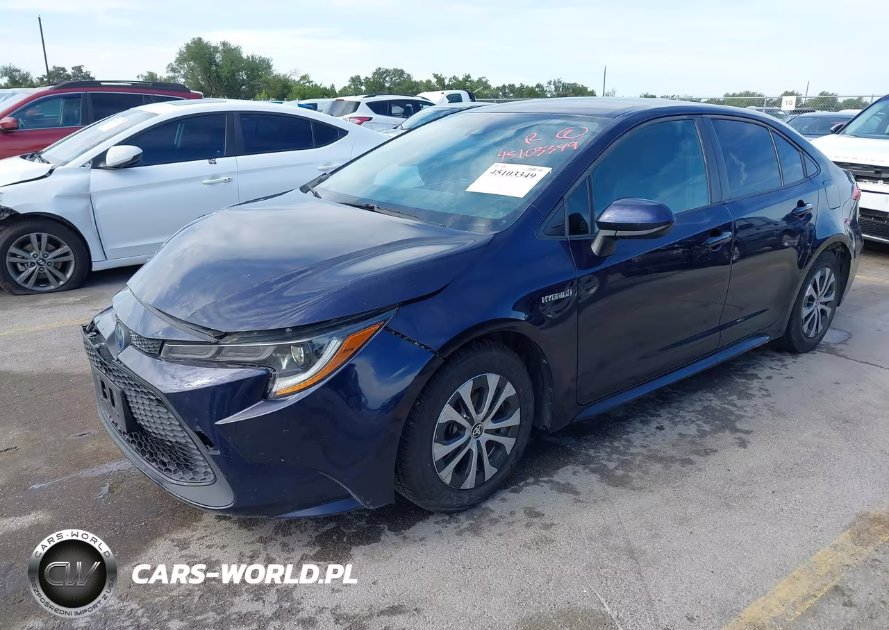 2021 Toyota Corolla Le VIN:JTDEAMDE8MJ003700 - 2