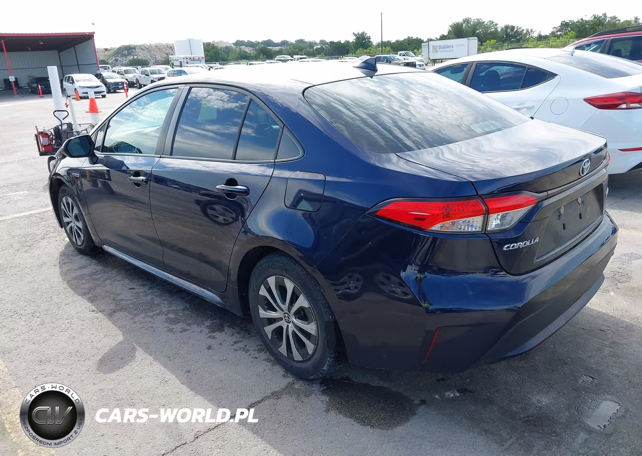 2021 Toyota Corolla Le VIN:JTDEAMDE8MJ003700 - 3