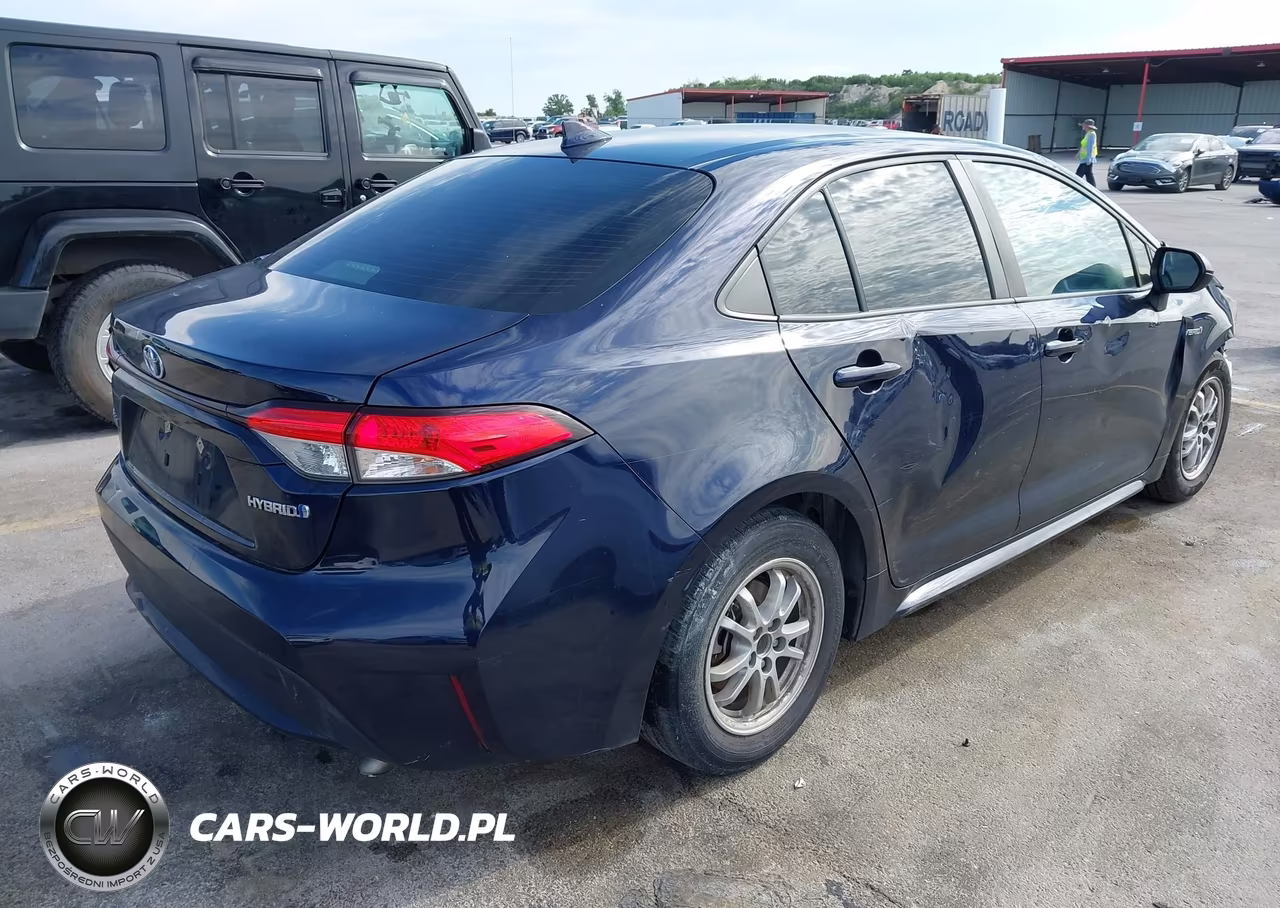 2021 Toyota Corolla Le VIN:JTDEAMDE8MJ003700 - 4