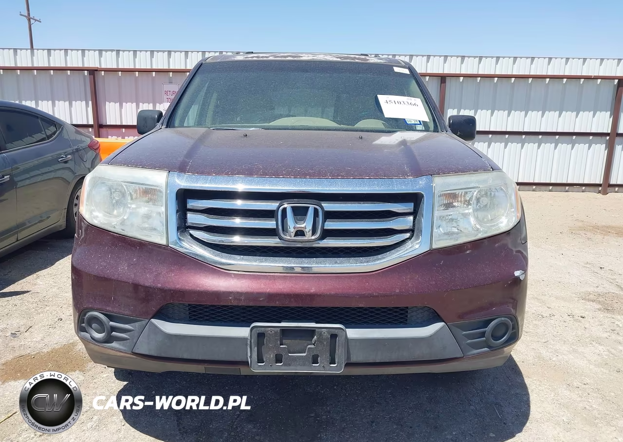 2013 Honda Pilot Lx VIN:5FNYF4H26DB064887 - 12