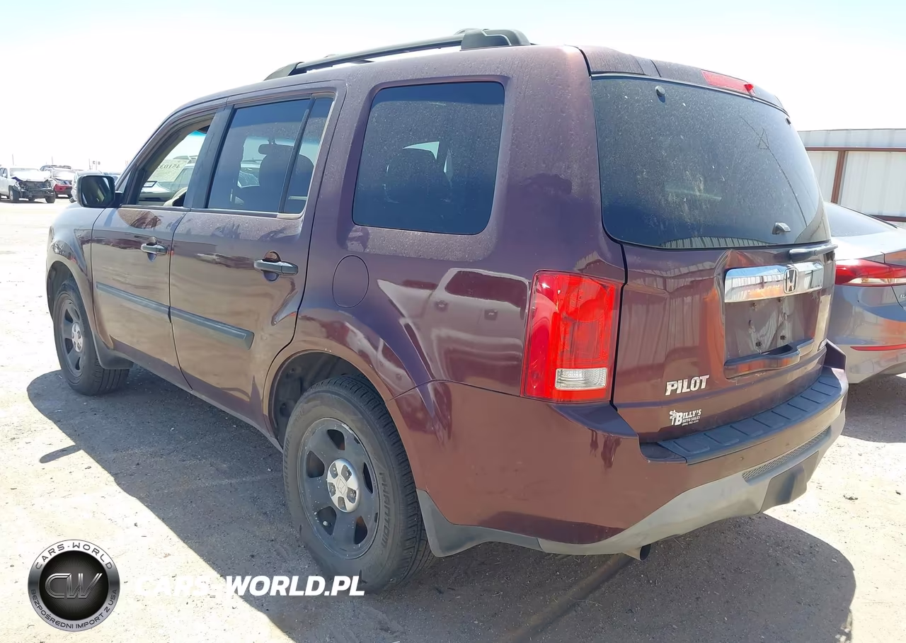 2013 Honda Pilot Lx VIN:5FNYF4H26DB064887 - 3