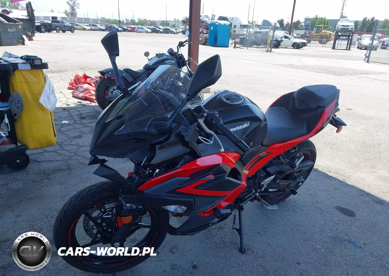 2025 Kawasaki Ex500 VIN:ML5EXGG1XSDA57100 - 2