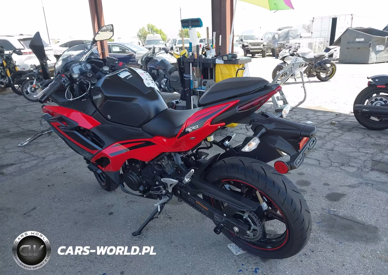 2025 Kawasaki Ex500 VIN:ML5EXGG1XSDA57100 - 3
