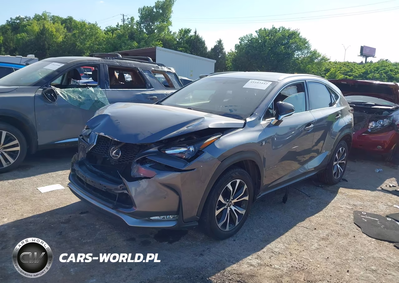 2015 Lexus Nx 200T F Sport VIN:JTJBARBZ8F2024093 - 2