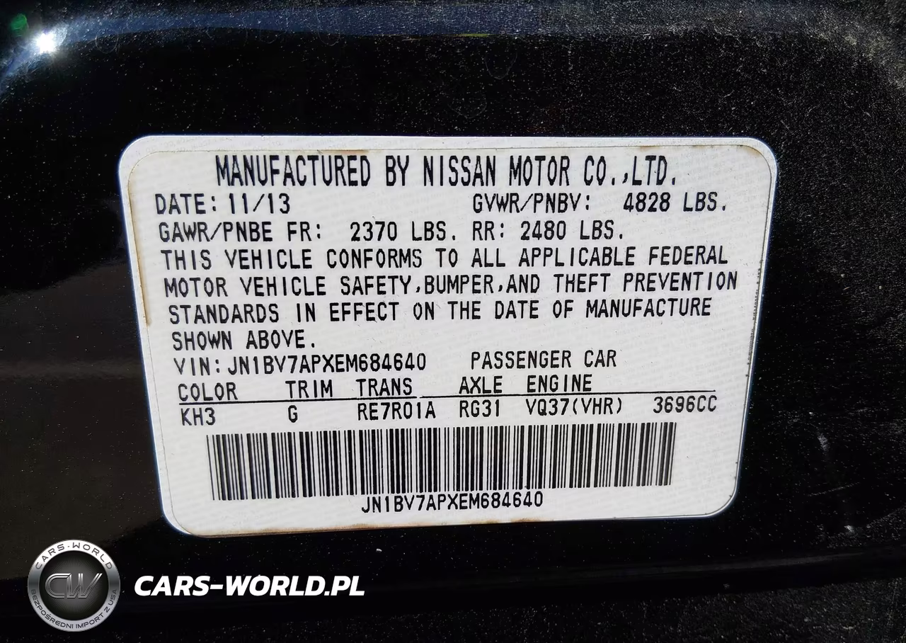 2014 Infiniti Q50 Premium VIN:JN1BV7APXEM684640 - 9