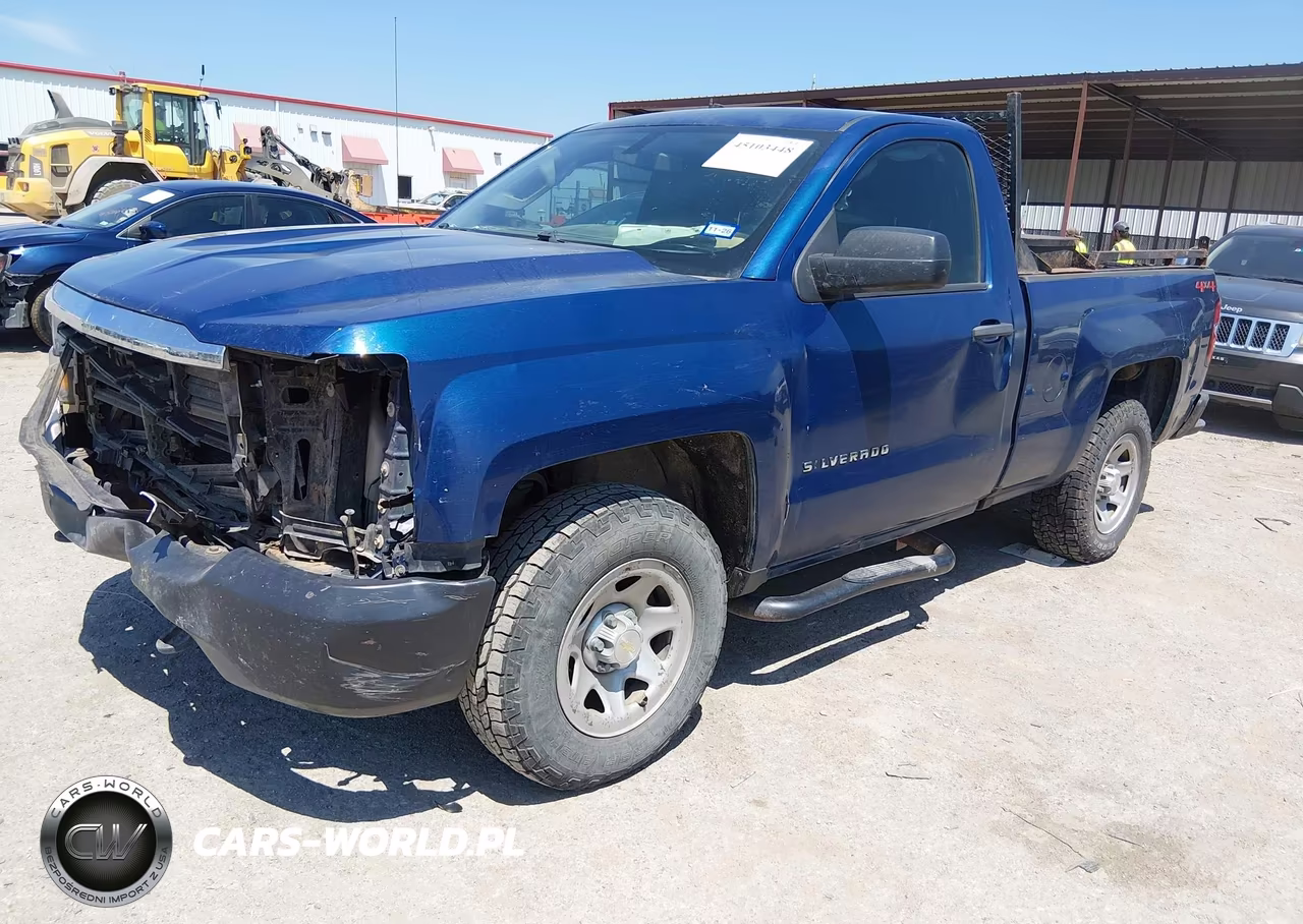 2018 Chevrolet Silverado 1500 Wt VIN:1GCNKNEH3JZ256402 - 2