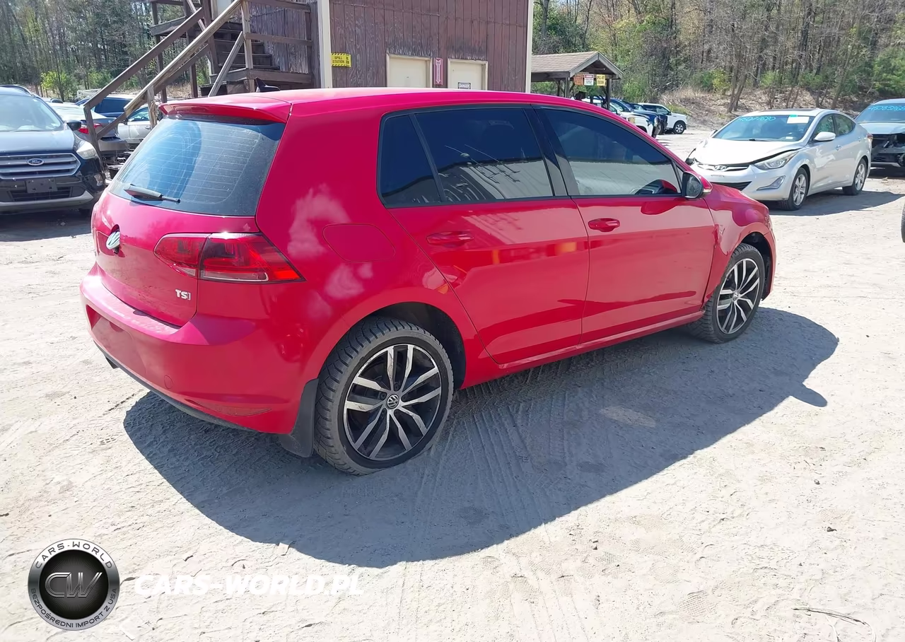 2015 Volkswagen Golf Tsi Se 4-Door VIN:3VW217AU9FM046249 - 4
