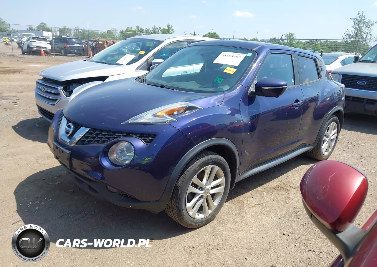 2015 Nissan Juke Sl VIN:JN8AF5MV6FT556587 - 2