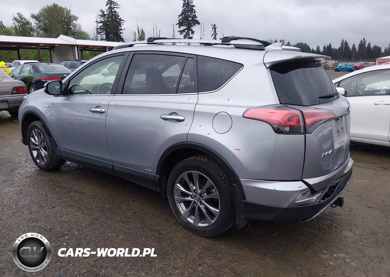 2018 Toyota Rav4 Hybrid Limited VIN:JTMDJREV6JD155377 - 3