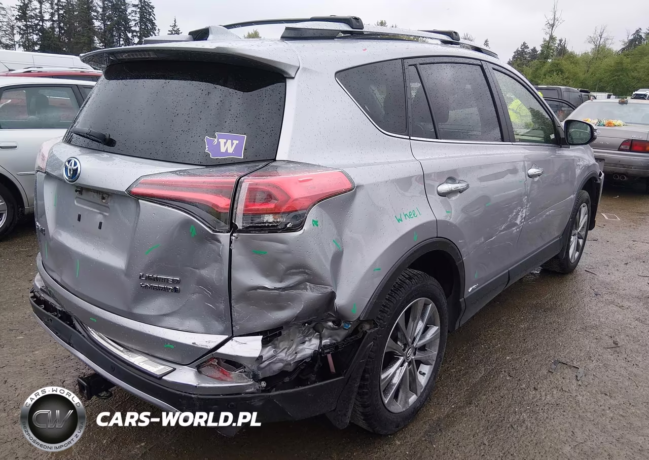2018 Toyota Rav4 Hybrid Limited VIN:JTMDJREV6JD155377 - 4