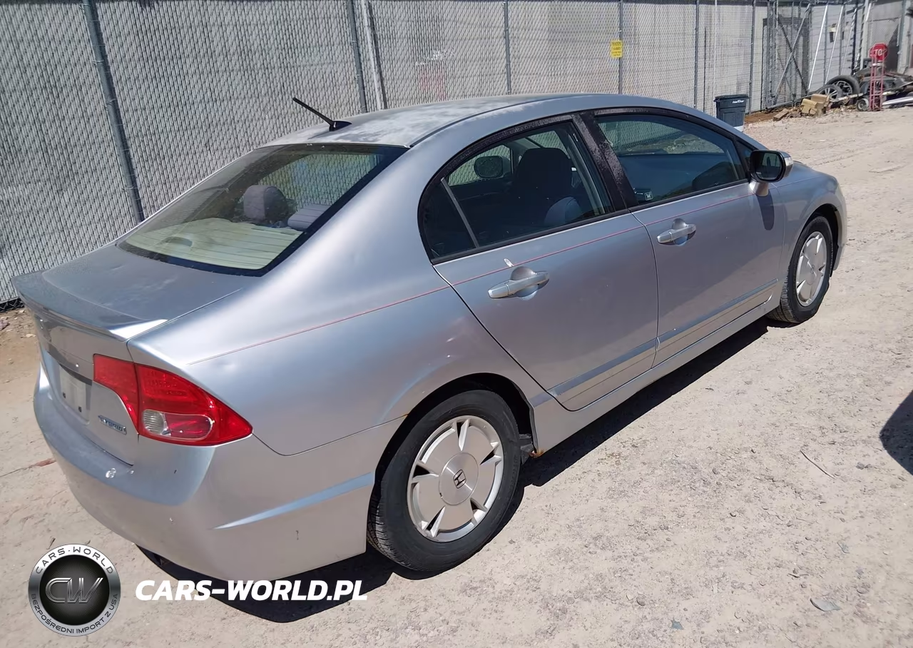 2007 Honda Civic Hybrid VIN:JHMFA36217S013712 - 4