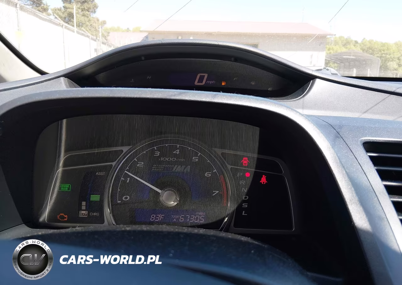 2007 Honda Civic Hybrid VIN:JHMFA36217S013712 - 7