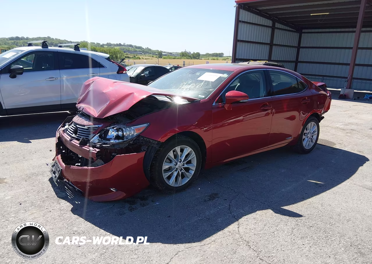 2013 Lexus Es 300H VIN:JTHBW1GG4D2016355 - 2