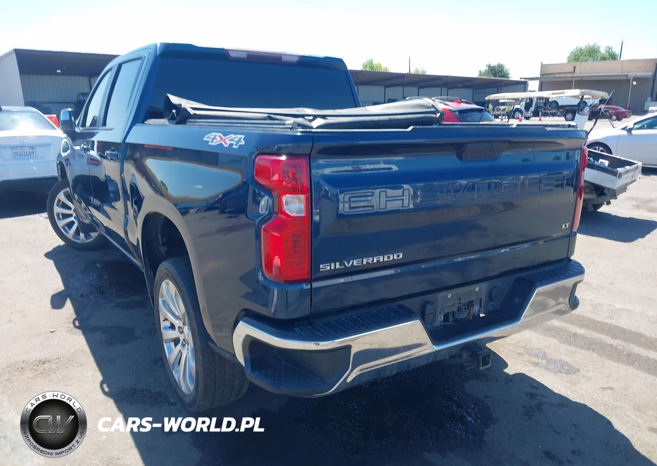 2021 Chevrolet Silverado 1500 4Wd Short Bed Lt VIN:3GCUYDETXMG150560 - 3