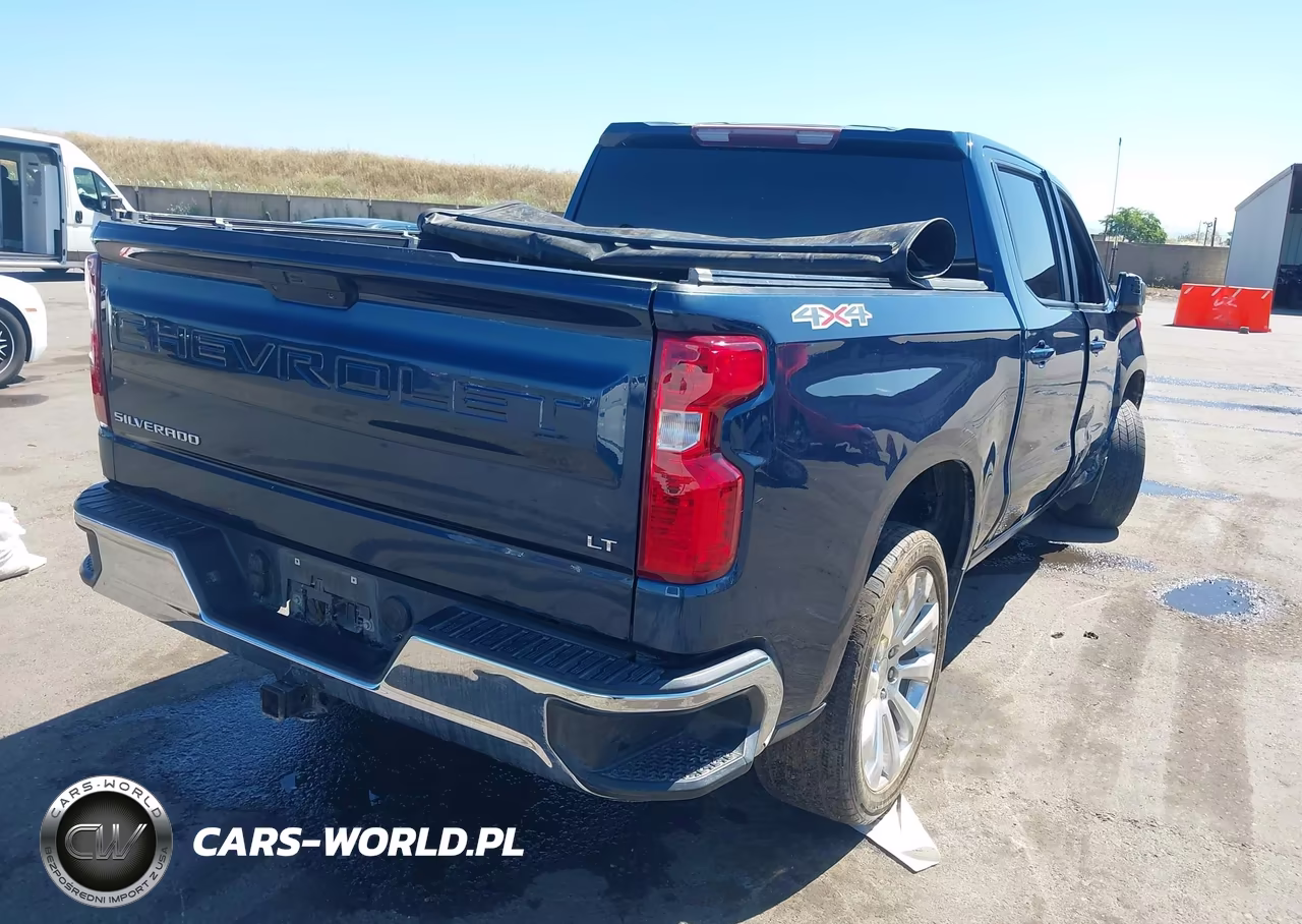 2021 Chevrolet Silverado 1500 4Wd Short Bed Lt VIN:3GCUYDETXMG150560 - 4