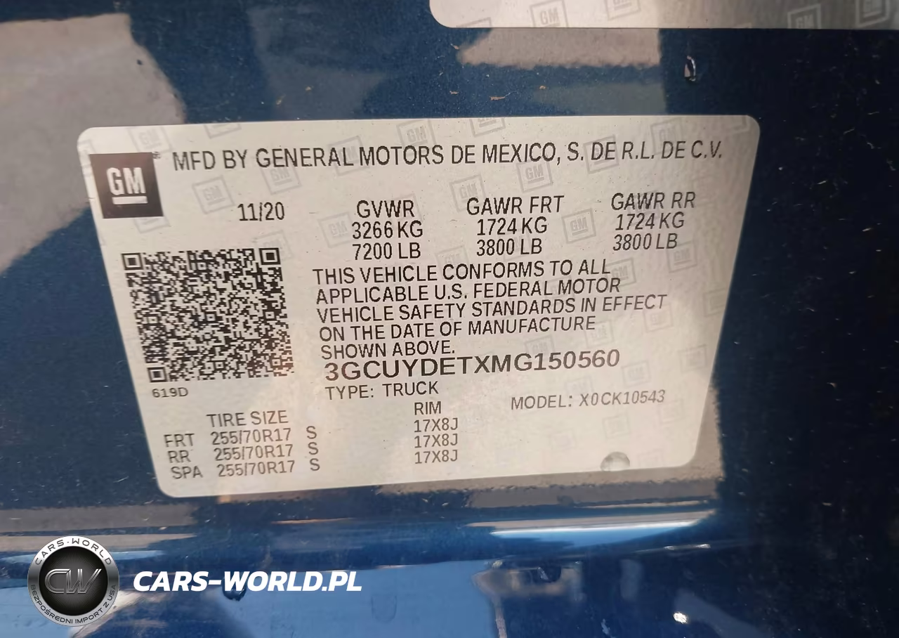 2021 Chevrolet Silverado 1500 4Wd Short Bed Lt VIN:3GCUYDETXMG150560 - 9