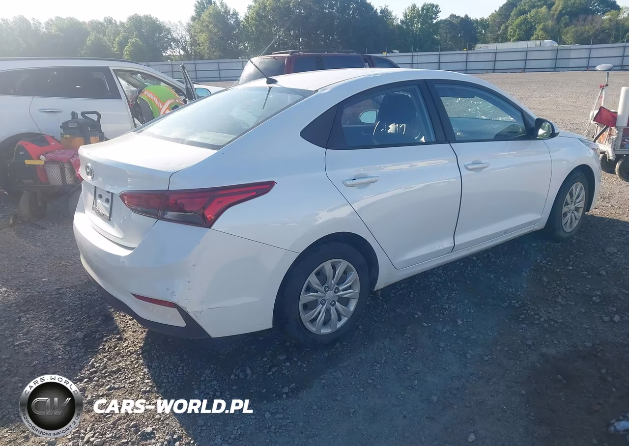 2020 Hyundai Accent Se VIN:3KPC24A66LE121693 - 4