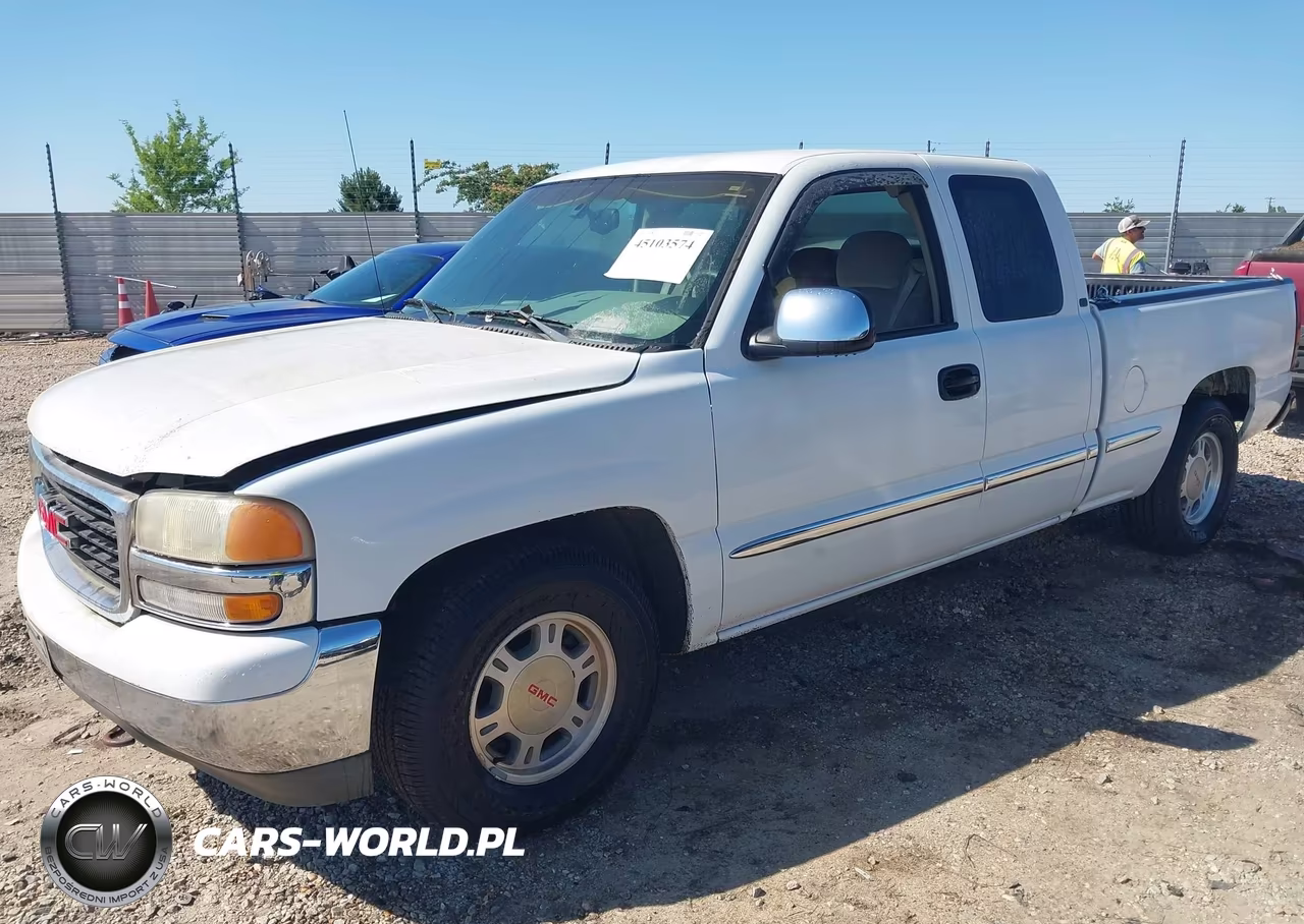 2001 GMC Sierra 1500 Sle VIN:1GTEC19T01Z117011 - 2