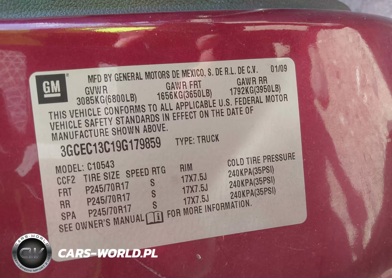 2009 Chevrolet Silverado 1500 Ls VIN:3GCEC13C19G179859 - 9