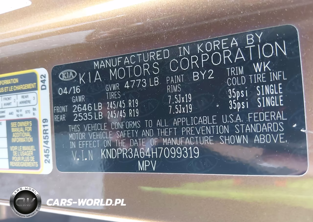 2017 Kia Sportage Sx Turbo VIN:KNDPR3A64H7099319 - 9