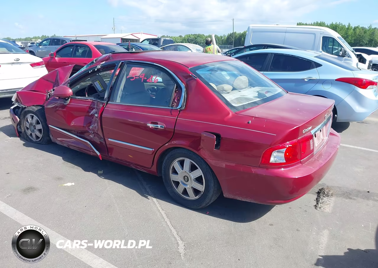 2003 Kia Optima Lx-Se VIN:KNAGD126135245209 - 3