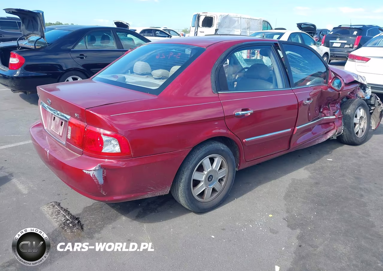 2003 Kia Optima Lx-Se VIN:KNAGD126135245209 - 4