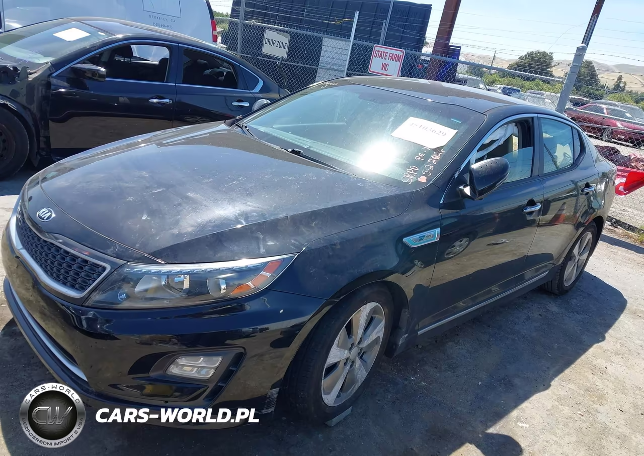 2014 Kia Optima Hybrid Ex VIN:KNAGN4AD2E5066792 - 2
