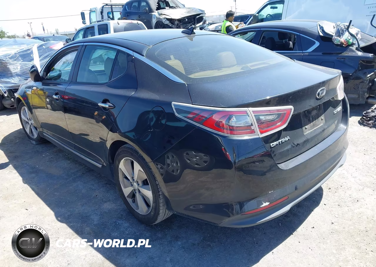2014 Kia Optima Hybrid Ex VIN:KNAGN4AD2E5066792 - 3