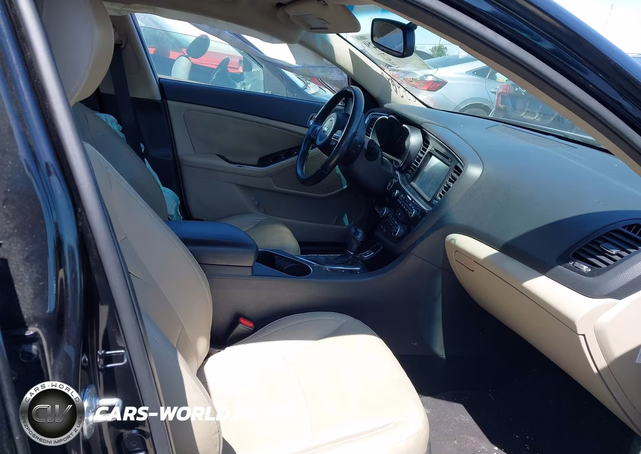 2014 Kia Optima Hybrid Ex VIN:KNAGN4AD2E5066792 - 5