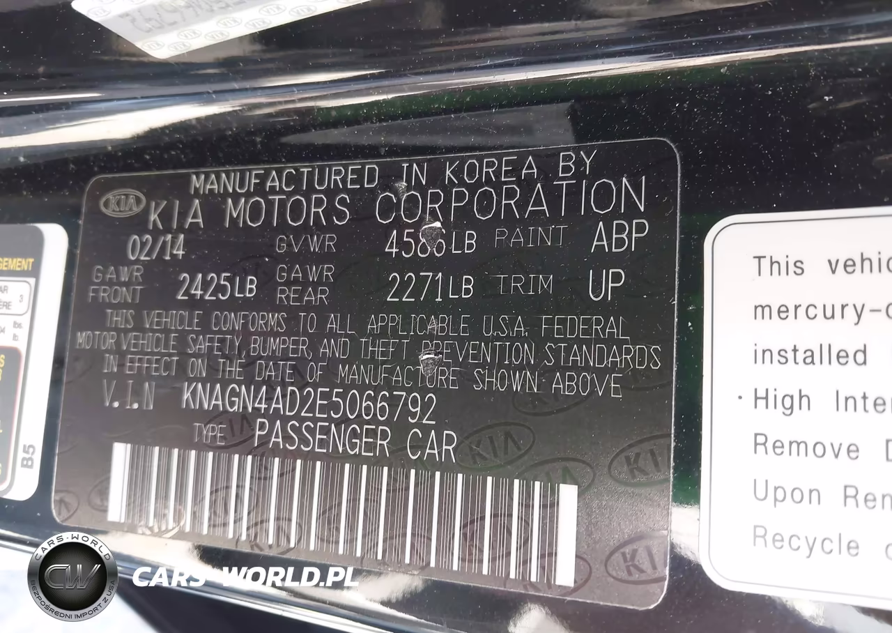 2014 Kia Optima Hybrid Ex VIN:KNAGN4AD2E5066792 - 9