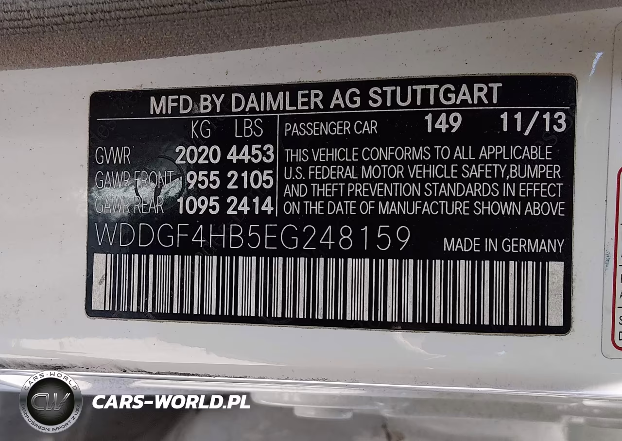 2014 Mercedes-Benz C 250 Sport VIN:WDDGF4HB5EG248159 - 9