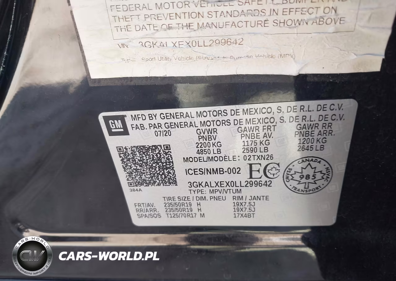 2020 GMC Terrain Denali VIN:3GKALXEX0LL299642 - 9