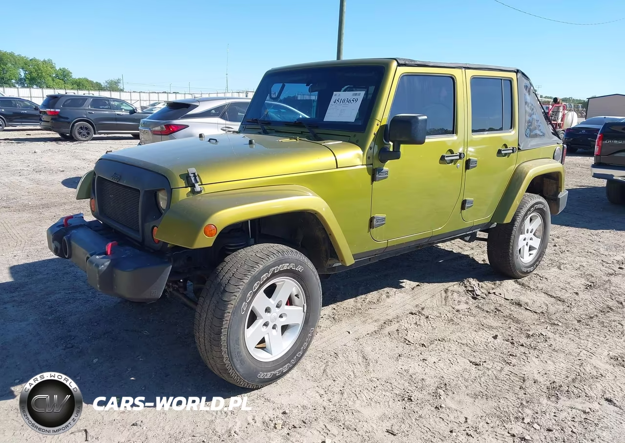 2007 Jeep Wrangler Unlimited Sahara VIN:1J4GB59117L111418 - 2