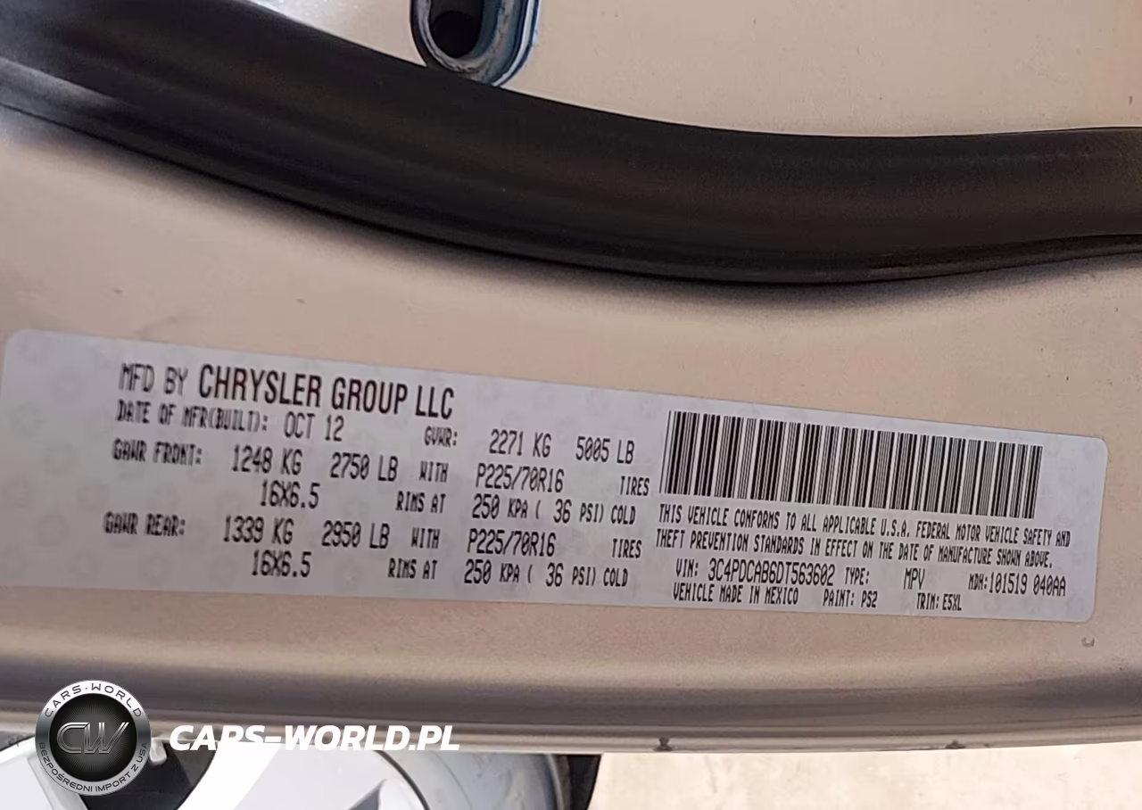 2013 Dodge Journey American Value Pkg VIN:3C4PDCAB6DT563602 - 9