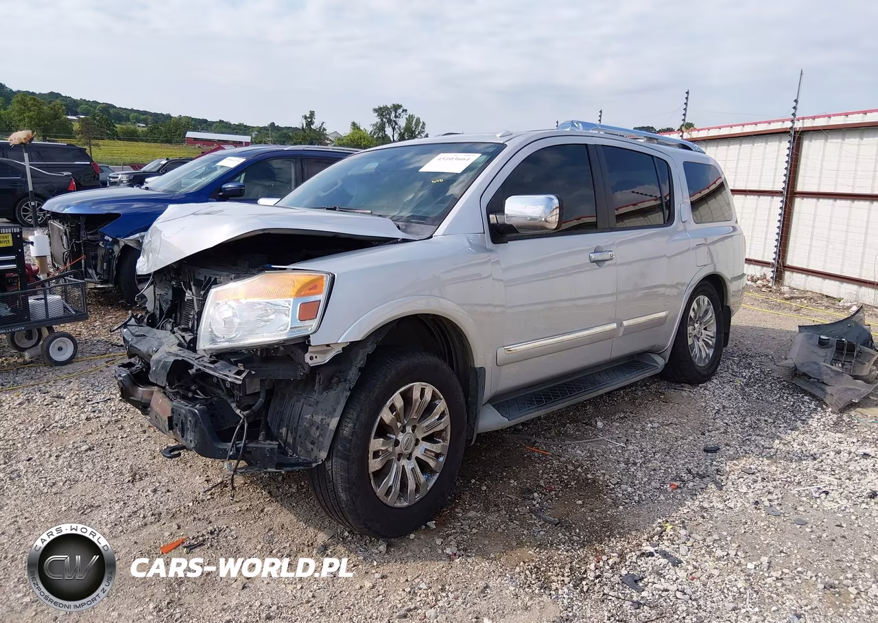 2015 Nissan Armada Platinum VIN:5N1BA0NE1FN608367 - 2