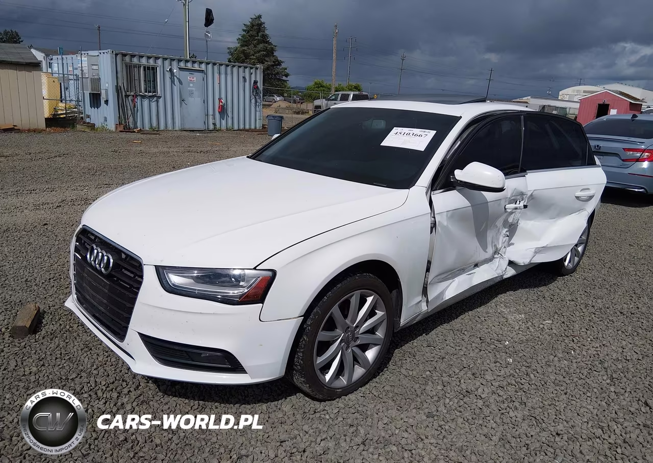 2013 Audi A4 2.0T Premium VIN:WAUFFAFL0DN050340 - 2