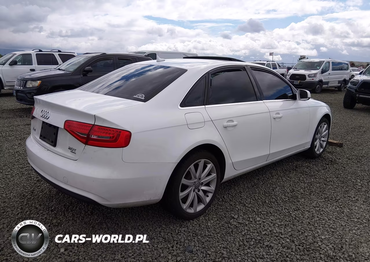 2013 Audi A4 2.0T Premium VIN:WAUFFAFL0DN050340 - 4