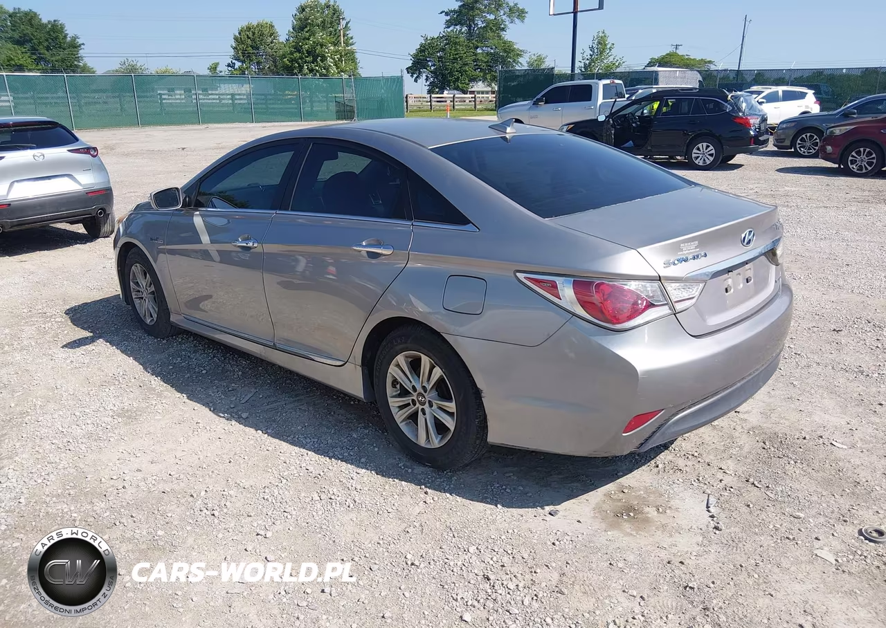 2013 Hyundai Sonata Hybrid Limited VIN:KMHEC4A47DA091625 - 3