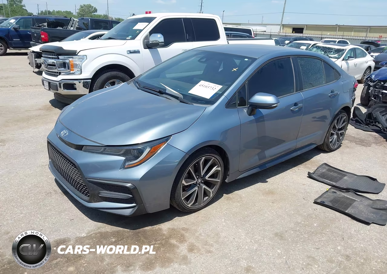 2020 Toyota Corolla Se VIN:5YFS4RCE0LP051999 - 2