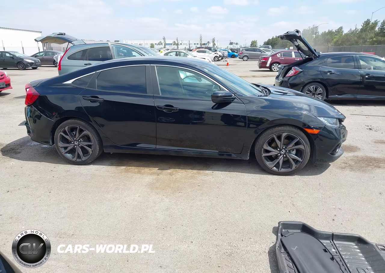 2020 Honda Civic Sport VIN:19XFC2F87LE211749 - 13