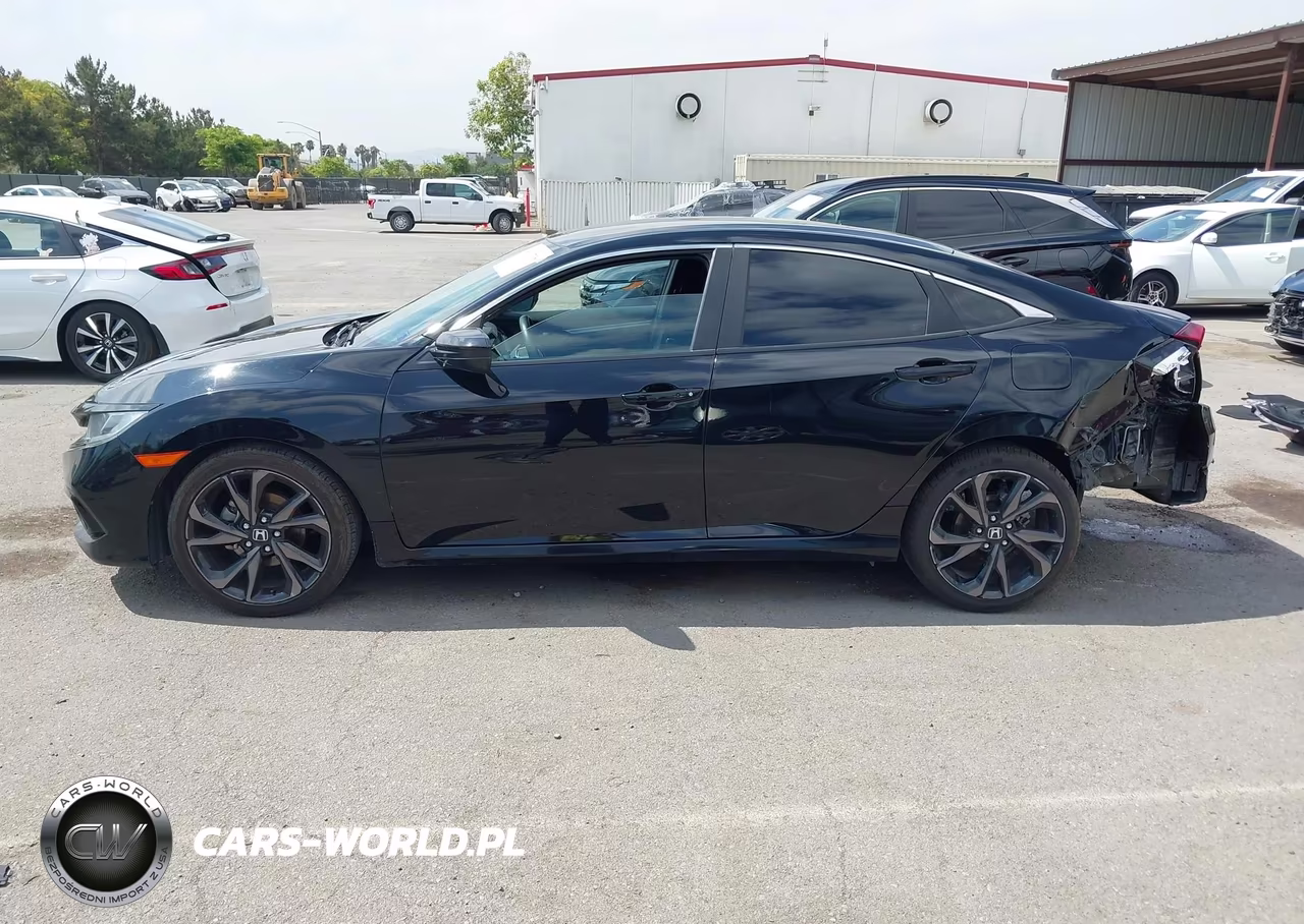 2020 Honda Civic Sport VIN:19XFC2F87LE211749 - 14