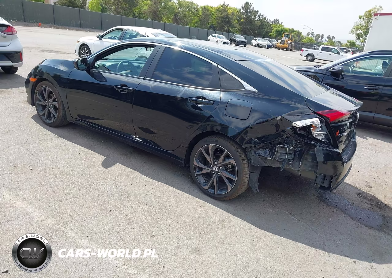 2020 Honda Civic Sport VIN:19XFC2F87LE211749 - 3